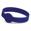 Maxi Silicone Bands - Embossed dark blue